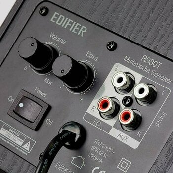 Hi-Fi bogreol højttaler Edifier R980T Sort - 5