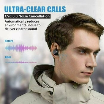 True Wireless In-ear Edifier TWS X3 Fekete - 2
