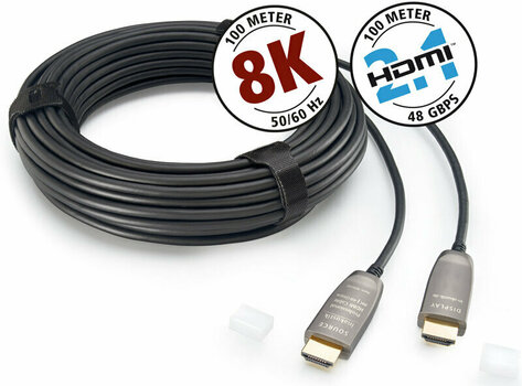 Hi-Fi Câble vidéo Inakustik Profi HDMI 8K 10 m Noir Hi-Fi Câble vidéo - 2