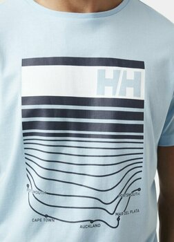 Camisa Helly Hansen Shoreline Camisa Cool Blue 2XL - 3