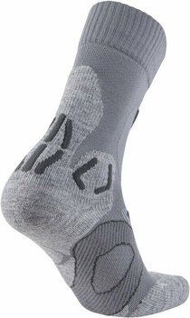 Socken UYN Trekking Cool Merino Grey Melange/Pearl Grey 39-40 Socken - 2