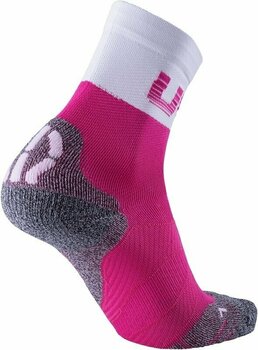 Cycling Socks UYN Cycling Light Pink/White 35/36 Cycling Socks - 2