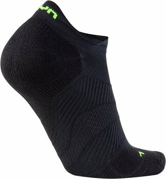 Chaussettes de cyclisme UYN Cycling Ghost Black/Yellow Fluo 39/41 Chaussettes de cyclisme - 2