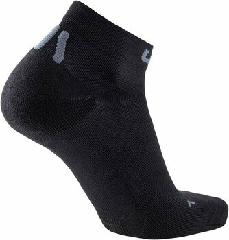 Sokken UYN Trainer Ankle Zwart-Grey 45-47 Sokken - 2