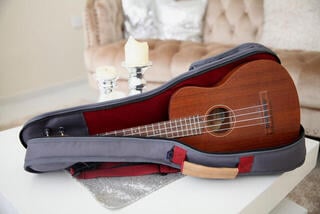 Hoes voor ukelele Veles-X Tenor Ukulele Bag Hoes voor ukelele Grey - 4