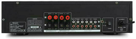 Amplificateur de puissance Hi-Fi Auna CD708 Noir - 3