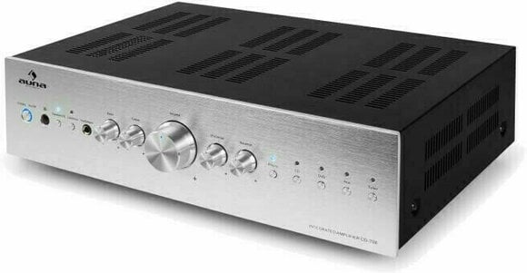 Amplificateur de puissance Hi-Fi Auna CD708 Argent - 5