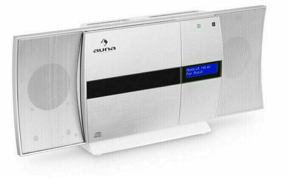 Sistema audio domestico Auna V-20 DAB Silver - 2