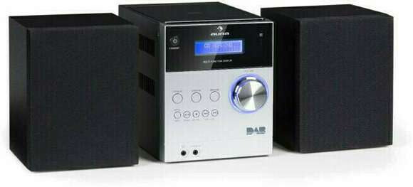 Système audio domestique Auna MC-20 DAB Argent - 2
