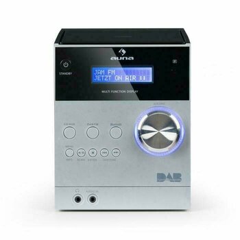 Sistema audio domestico Auna MC-20 DAB Silver - 3