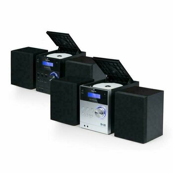Sistema audio domestico Auna MC-20 DAB Silver - 6