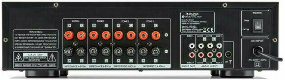 Amplificador de potência Hi-Fi Auna AV2-CD850BT Preto - 3