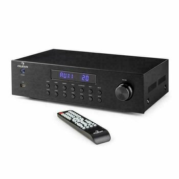 Amplificateur de puissance Hi-Fi Auna AV2-CD850BT Noir - 5