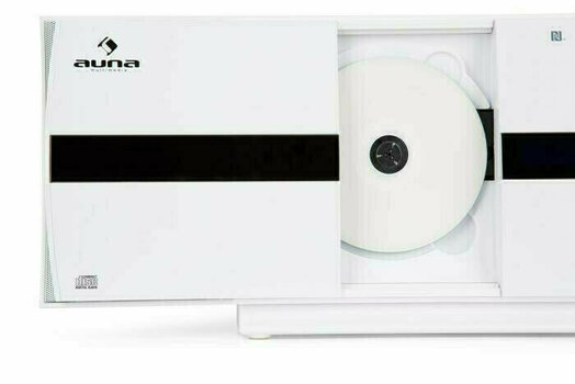 Système audio domestique Auna V-20 DAB Blanc - 3