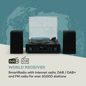 Gramofon kit Auna Connect Vinyl Black Gramofon kit - 8