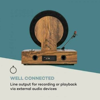 Retro gramofon Auna Verticalo SE Wood Retro gramofon - 3