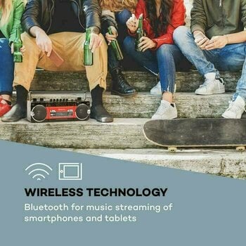 Retro radijas Auna Duke MKII Red Retro radijas - 5