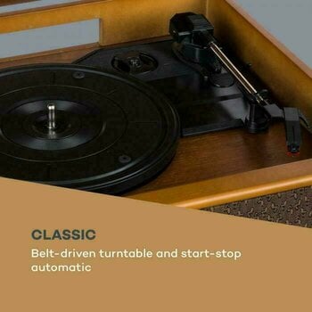 Plattenspieler-Kit Auna Belle Epoque 1910 Wooden Plattenspieler-Kit - 3