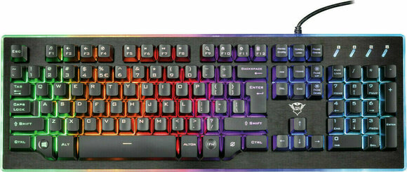 Gaming-Tastatur Trust GXT860 Thura Sm Keyboard Cz/Sk - 2