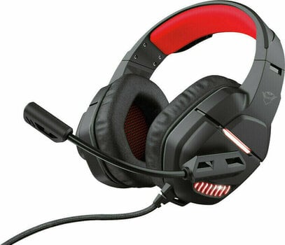 PC headset Trust GXT448 Nixxo Black-Red PC headset - 2
