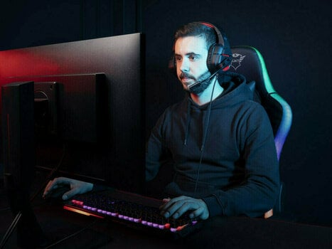 PC headset Trust GXT448 Nixxo Black-Red PC headset - 7