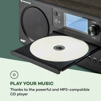 Radio Internet Auna Worldwide CD Walnut Radio Internet - 3