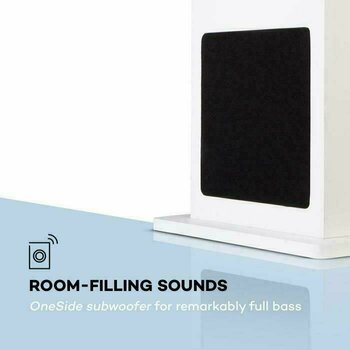Haut-parleur sans fil Hi-Fi
 Auna Karaboom 100 Blanc - 5