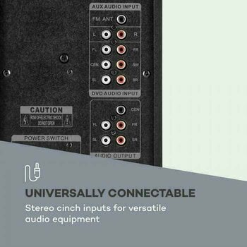 Házimozi rendszer Auna Concept 520 Black Házimozi rendszer - 8