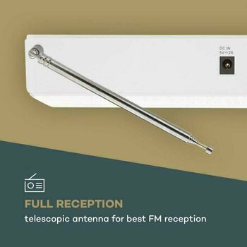 Kuchyňské rádio
 Auna KR-140 DAB + White Kuchyňské rádio - 7