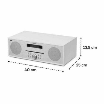 Επιτραπέζια Συσκευή Αναπαραγωγής Μουσικής Auna Silver Star CD-DAB Λευκό - 9
