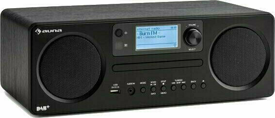 Internetradio Auna Worldwide CD Black Internetradio - 2