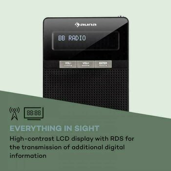 Digital Radio DAB+
 Auna DigiPlug DAB Black Digital Radio DAB+ - 2