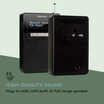 Digital Radio DAB+
 Auna DigiPlug DAB Black Digital Radio DAB+ - 5