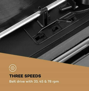 Kit Turntable Auna Oakland Black Kit Turntable - 8