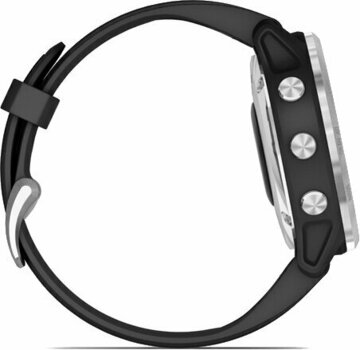 Smart hodinky Garmin Fenix 6S Solar Silver Black Band - 5