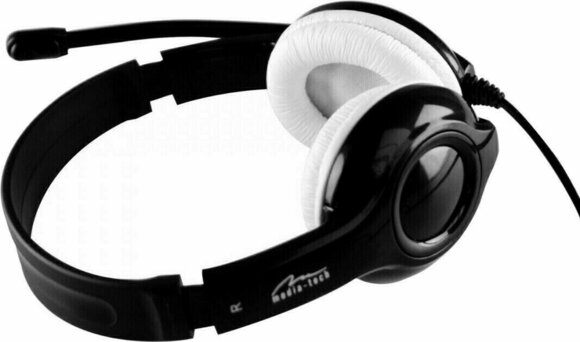 PC headset Media-Tech MT3573 Fekete PC headset - 3