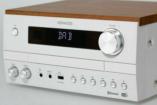 Domáci ozvučovací systém Kenwood M-820DAB Biela - 4