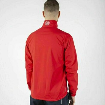 Chaqueta impermeable Galvin Green Apollo Red/White/Navy/Cool 2XL - 4