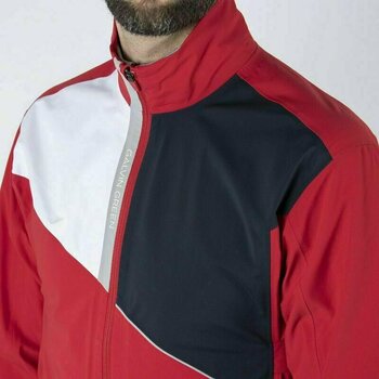 Waterproof Jacket Galvin Green Apollo Red/White/Navy/Cool 2XL - 5