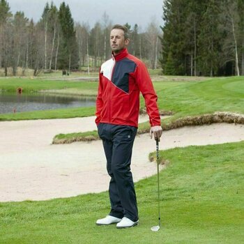 Waterproof Jacket Galvin Green Apollo Red/White/Navy/Cool 2XL - 8
