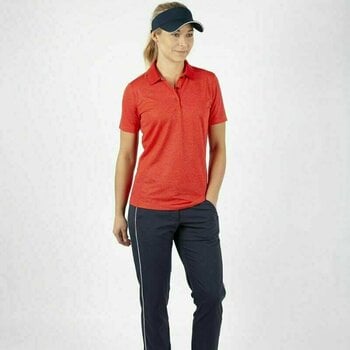 Tricou polo Galvin Green Madelene Red/Lipgloss Red XL - 4