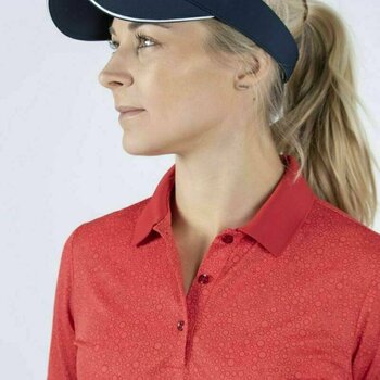 Polo Galvin Green Madelene Red/Lipgloss Red XL - 5