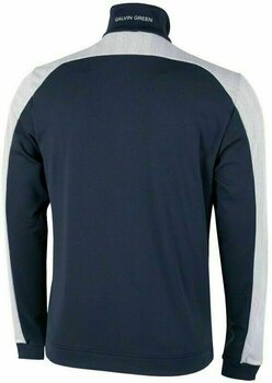 Pulover s kapuco/Pulover Galvin Green Dwight Navy-Bela 3XL - 2