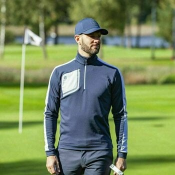 Hoodie/Sweater Galvin Green Dwight Navy-White S - 6