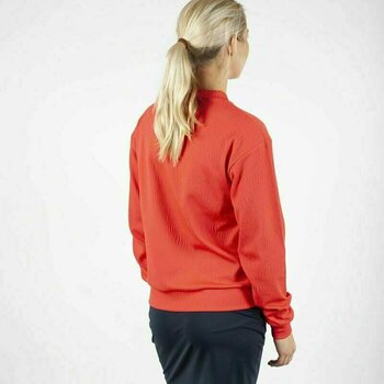 Hoodie/Sweater Galvin Green Dalia Lipgloss Red XL - 4