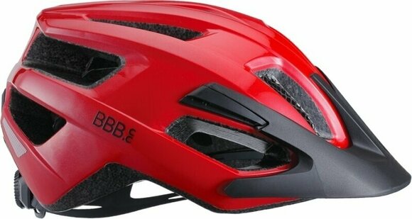 Cyklistická helma BBB Kite MTB/Road Shiny Red M Cyklistická helma - 5