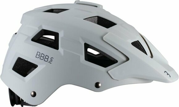 Bike Helmet BBB Nanga MTB/Enduro Matte Light Grey L Bike Helmet - 4