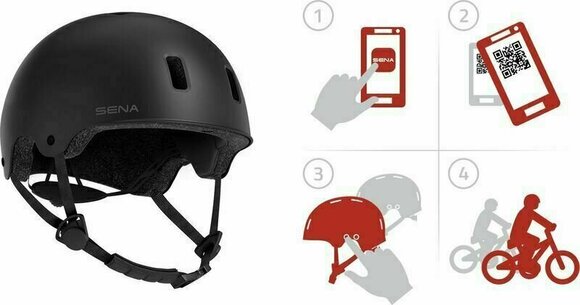 Smart Helmet Sena Rumba Black M Smart Helmet - 10