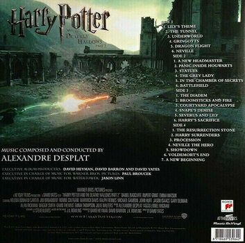 LP ploča Harry Potter - Harry Potter & the Deathly Hallows Pt.2 (OST) (2 LP) - 6