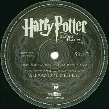 Disque vinyle Harry Potter - Harry Potter & the Deathly Hallows Pt.2 (OST) (2 LP) - 3